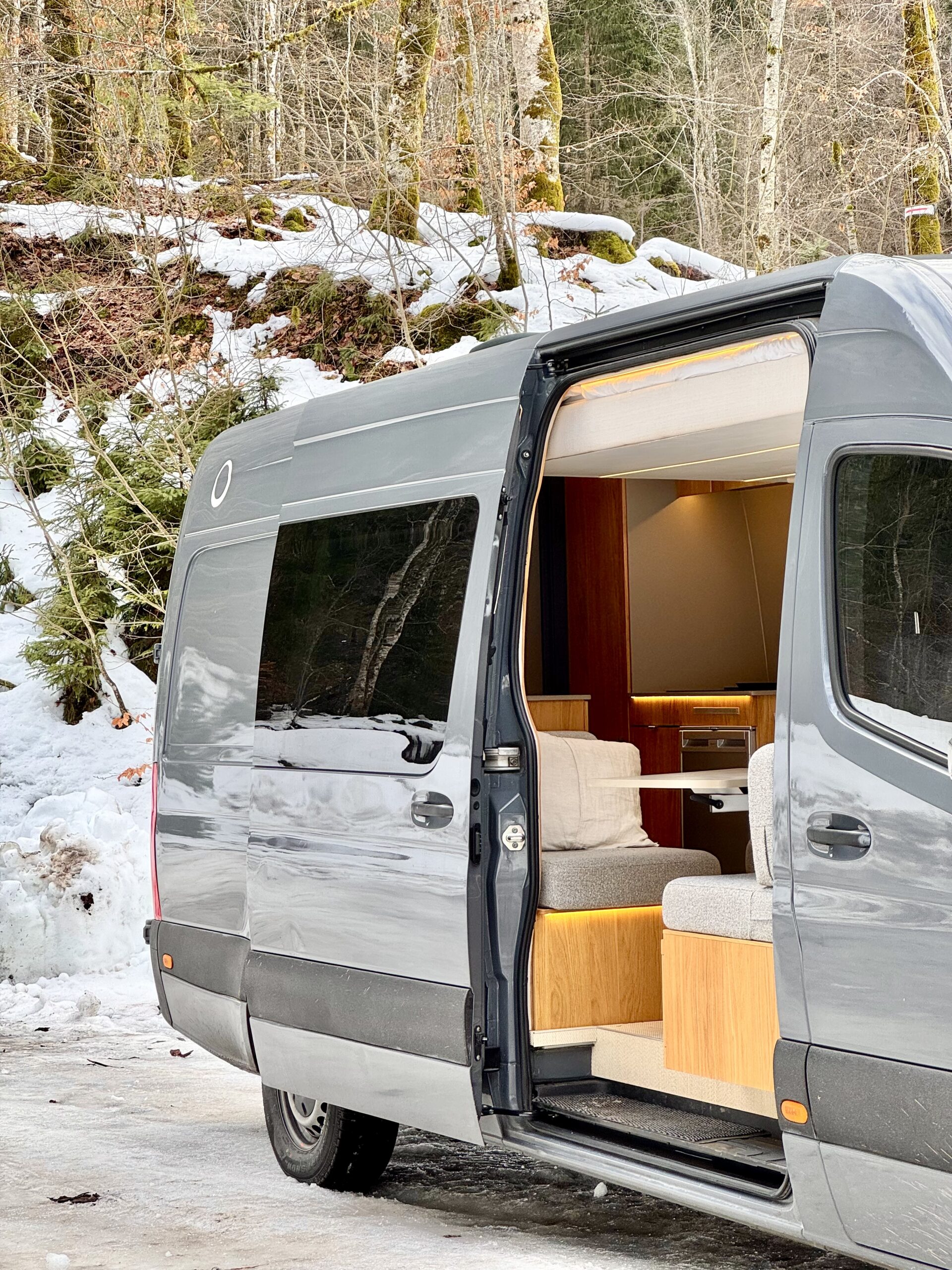 Mercedes sprinter hiver neige