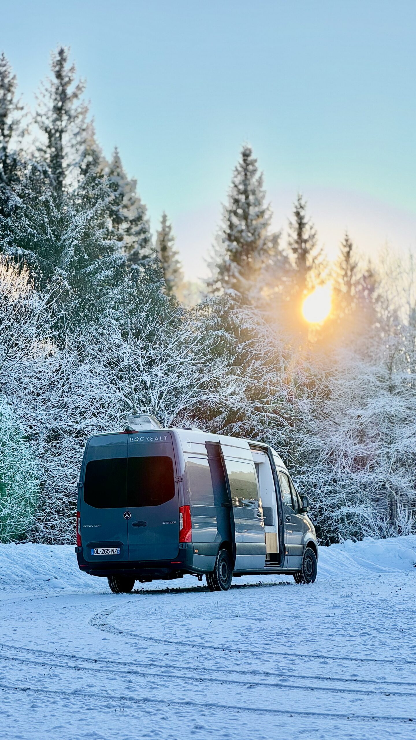 Rocksalt van 4X4 neige hiver