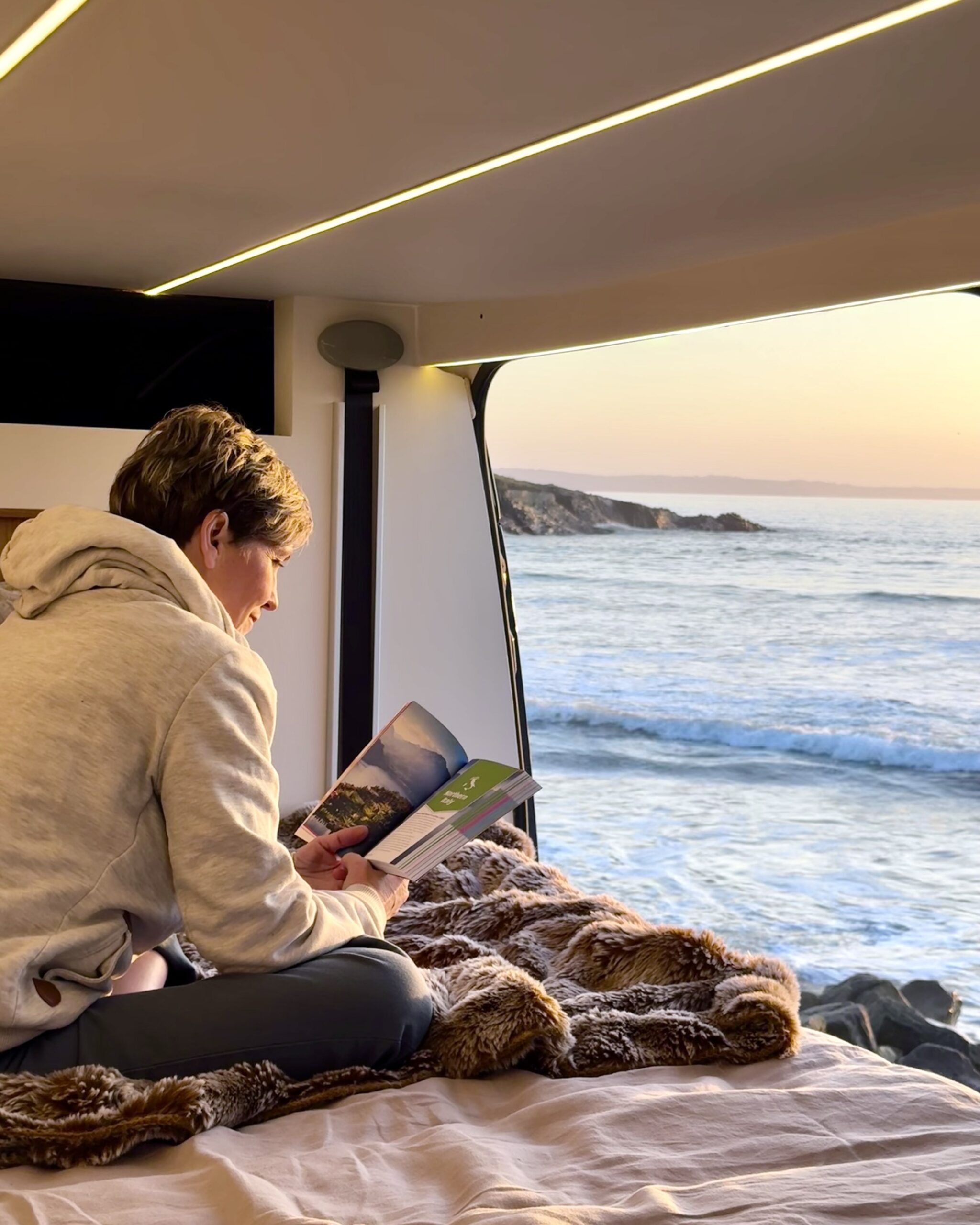 Rocksalt lit, plage reading