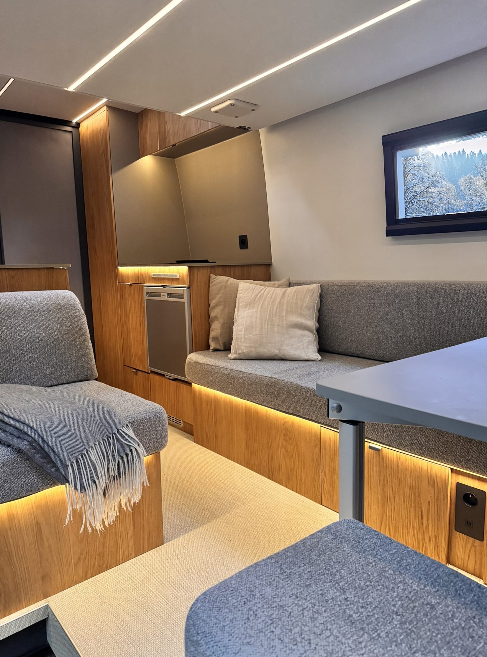Rocksalt van aménagé salon de luxe